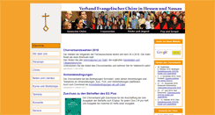 Desktop Screenshot of chorverband-ekhn.de